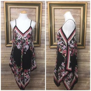 Meraki Gorgeous Floral Scarf Dress Boho Festival